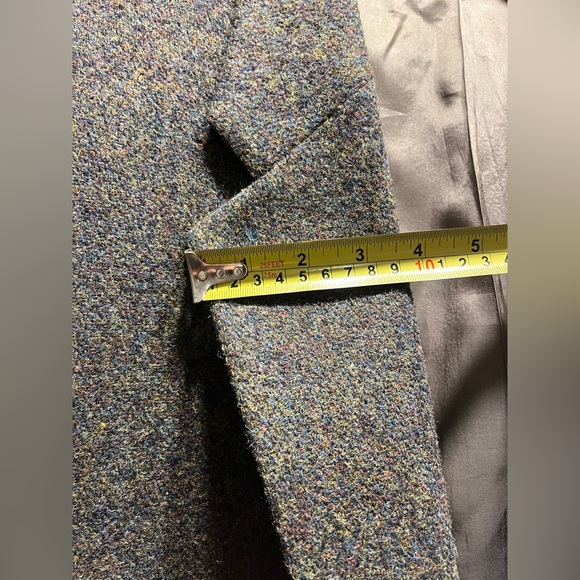 HARRIS TWEED vintage men’s blazer in mottled green; 44 tall, 🏴󠁧󠁢󠁳󠁣󠁴󠁿 - Picture 9 of 11